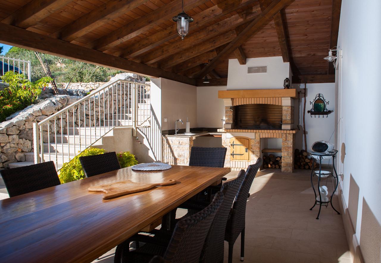 Luxury Villa Kate - In Lucice Bay With Turquoise Sea, Amazing Seaviews, And Heated Pool Milna  Extérieur photo